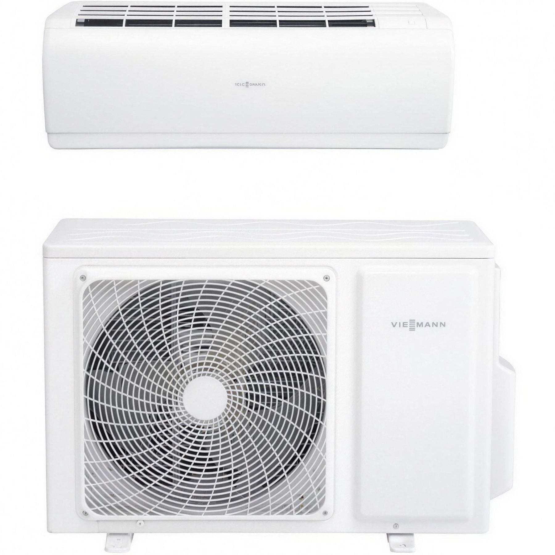 Viessmann Vitoclima 300-S: Innengeraet fuer die Wand und Aussengeraet der Split-Klimaanlage